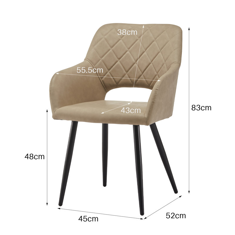 Armchair Set Cattaraugus, Beige