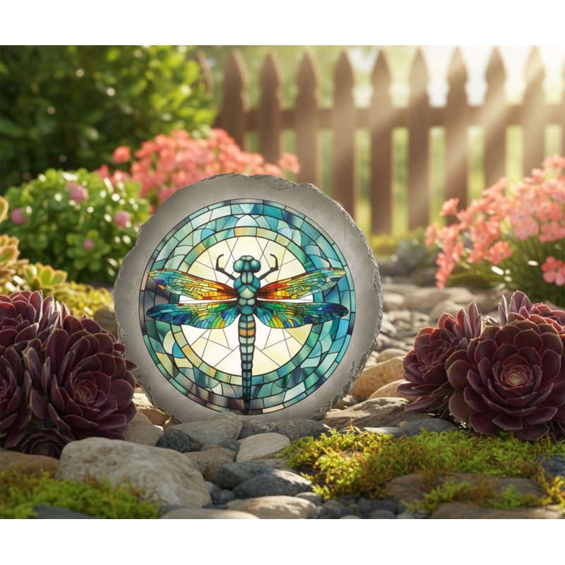 Garden Stone Dragonfly