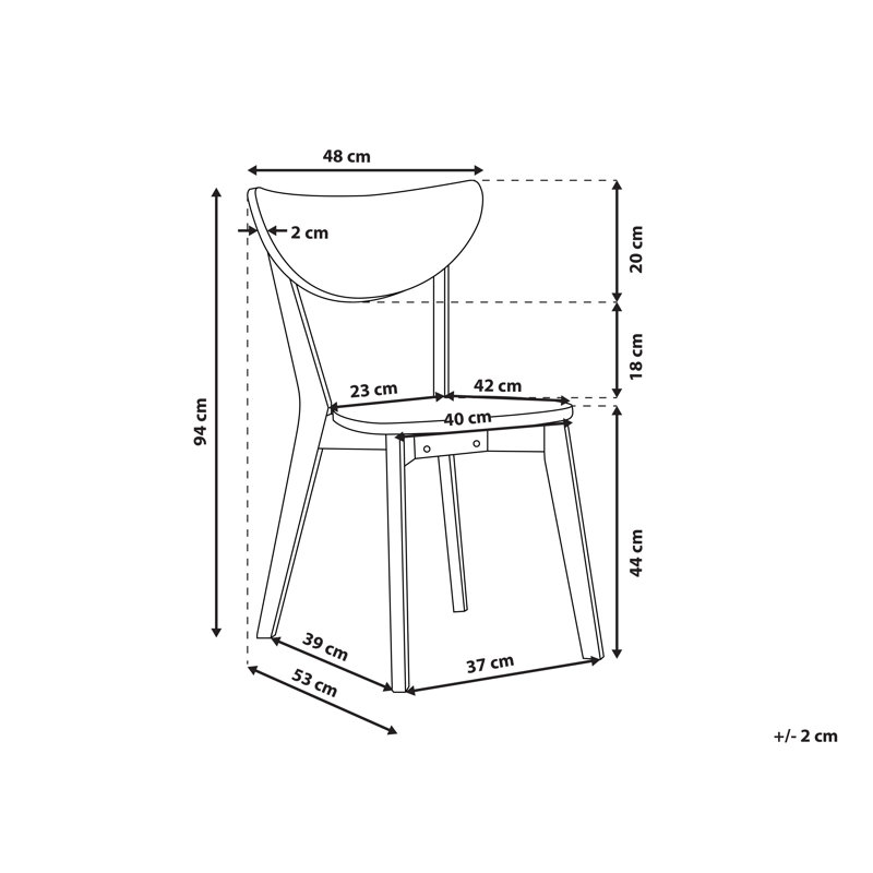 Verdone 44cm H Side Chair