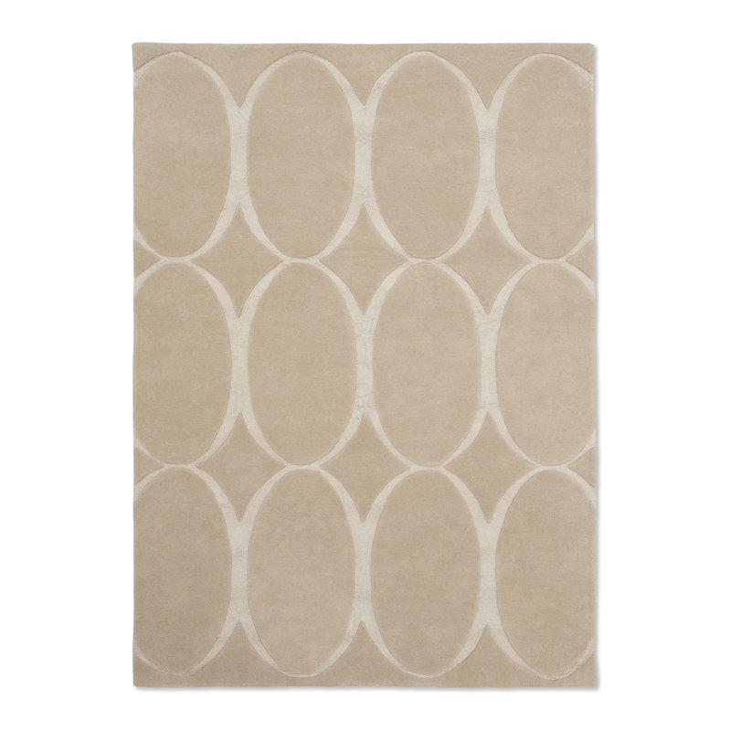 Renaissance Geometric Area Rug in Beige, Rectangle 8'2" x 11'6"