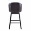 Ensemble de 2 tabourets de comptoir pivotants 33,25 po