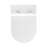 Cascade Back-to-Wall Elongated Toilet Bowl