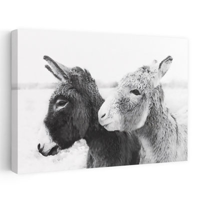 «Donkey Love», art mural contemporain abstrait