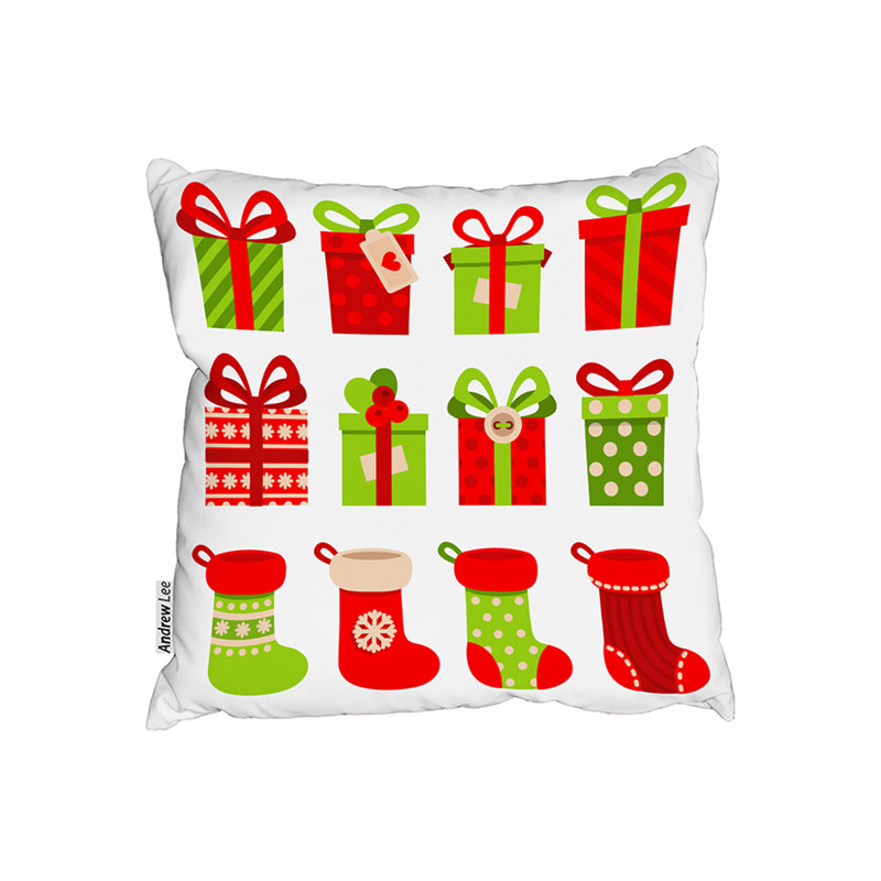 Indoor / Outdoor Square Cushion, 45cm H x 45cm W