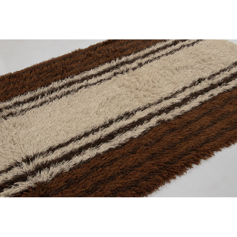 Scandinavian One-of-a-Kind 5'5x7'4 Hand Knotted Area Rug