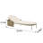 Durable Outdoor Lounge Chair Aluminum Frame Outdoor Chaise Lounge , Cushion Included