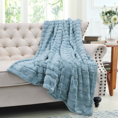 Knitted Throw Blanket