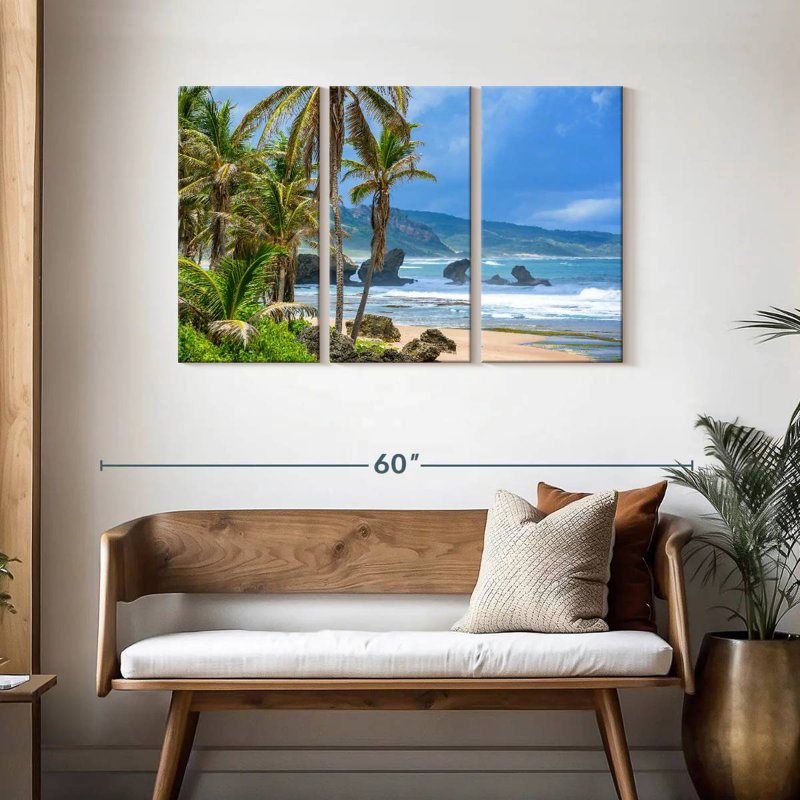 Gillard Bathsheba Beach Coast, 28" H x 45" W