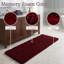 Tapis de bain en chenille 58 x 24 avec envers antidérapant - Mousse à mémoire de forme en chenille absorbante à velours épais-24132111