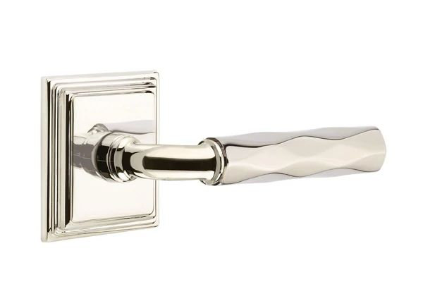 Privacy Door Lever, Polished Nickel, Right