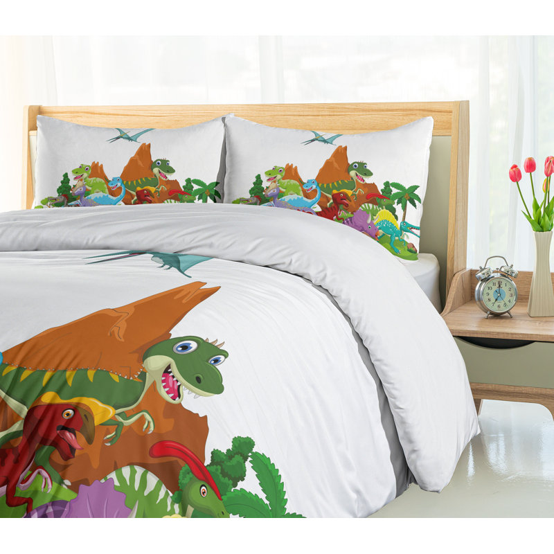 Ensemble de housse de couette dinosaur, Grand