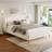 Romano Boucle Upholstered Platform Bed-2050248455