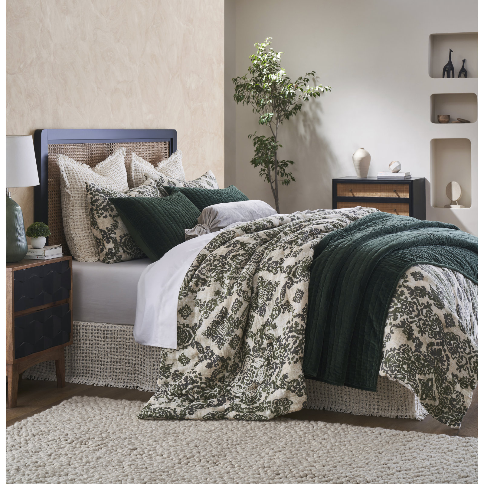 Bakerstown Cotton Shams, Standard/Twin