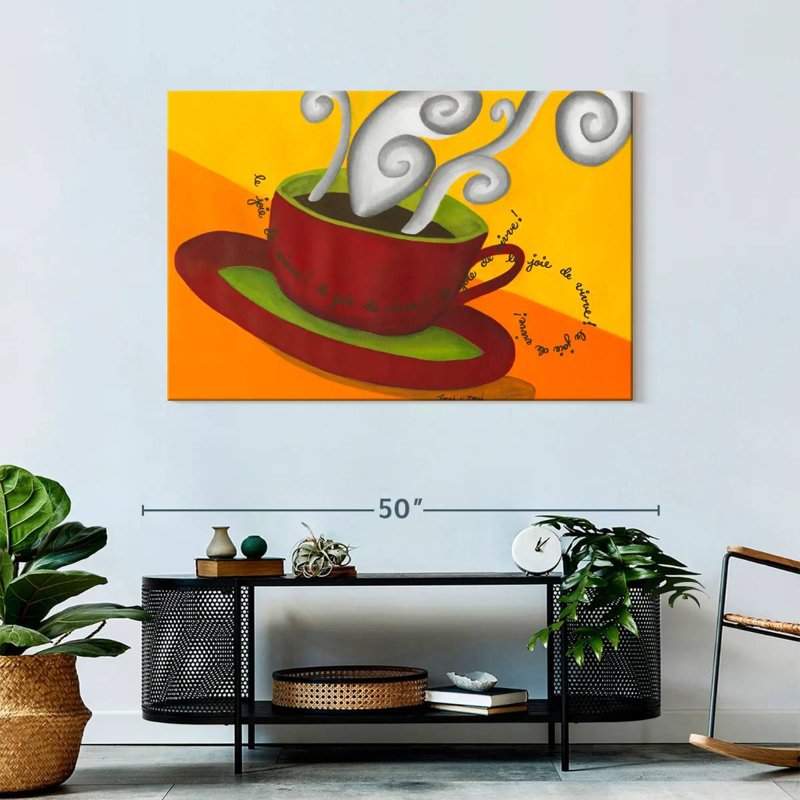Yarlin Bag Of Coffee Beans, 30" H x 45" W