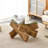 Coffee Table With Glass Top-355424769