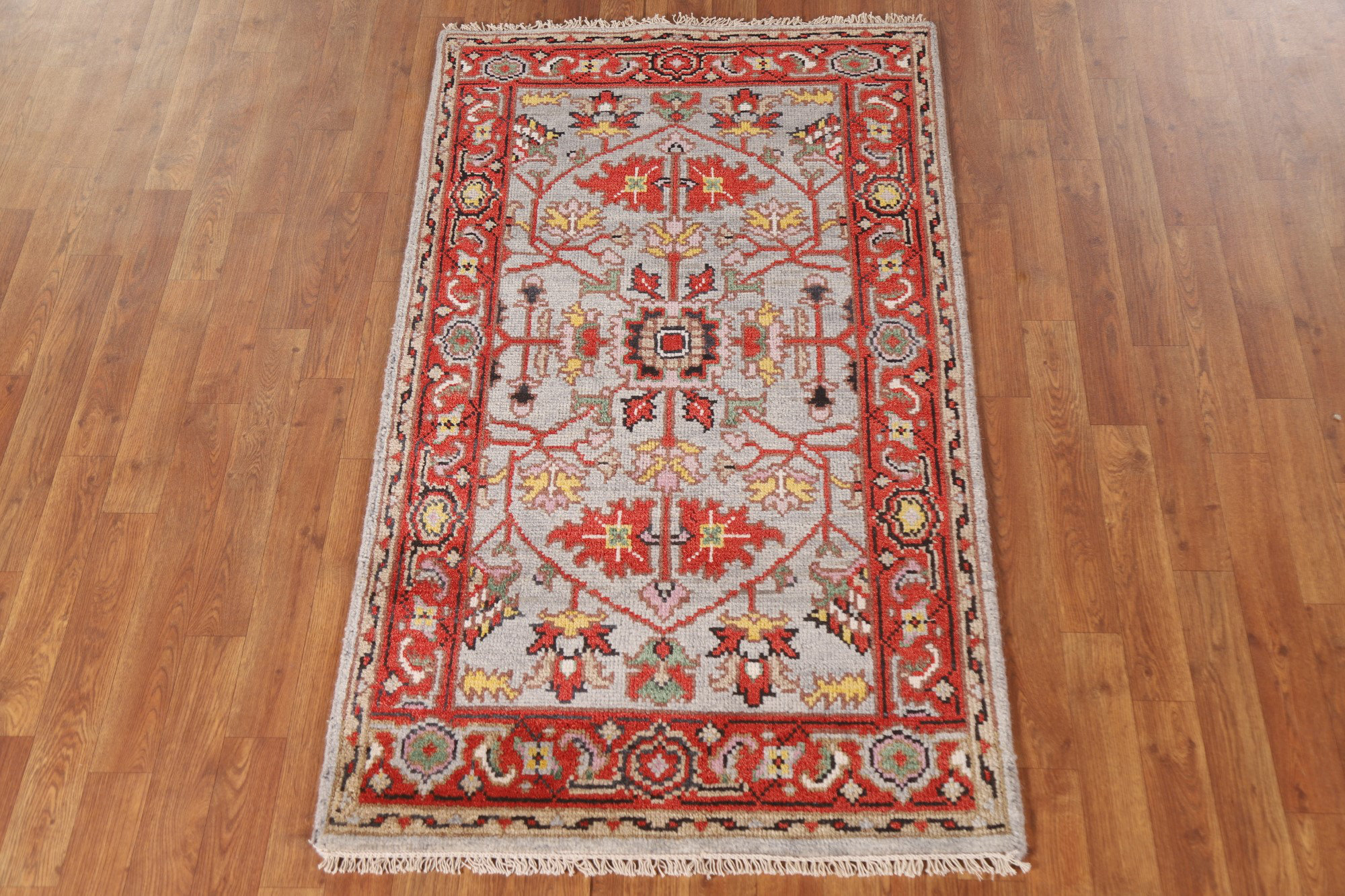 Bungalow Rose Handmade Traditional Indian Accent Rug 3x5 | Wayfair