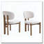 Chaises de salle à manger rembourrées Mid-Century-1024653940