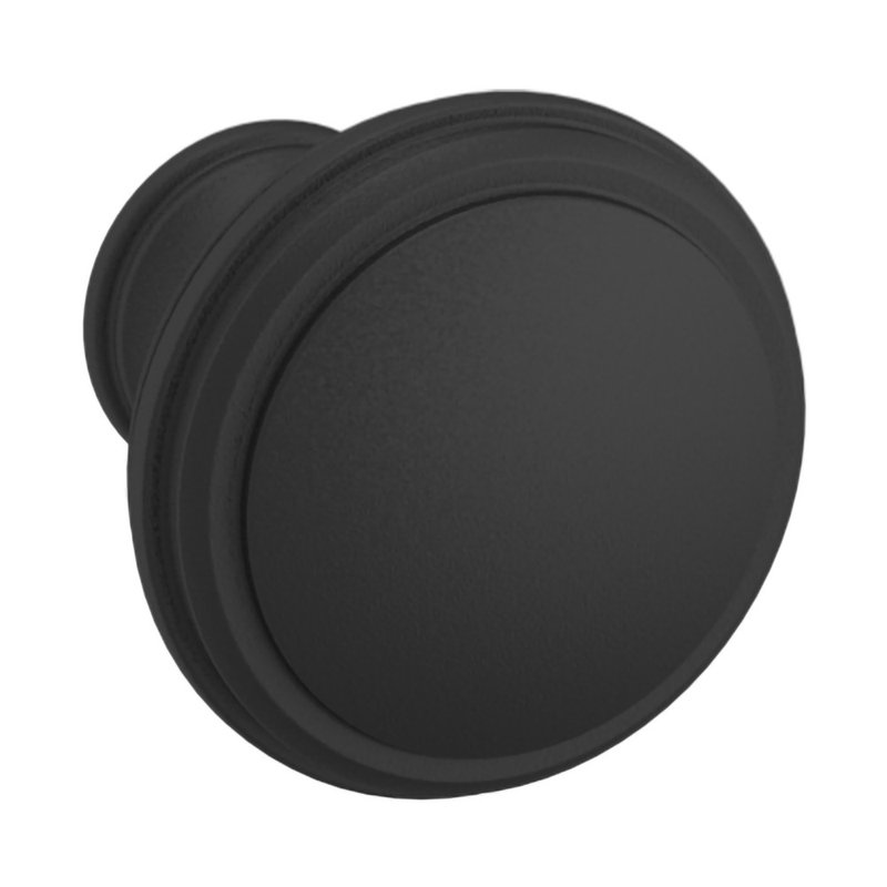 4456 Severin Fayerman Collection Knob, Satin Black