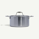 Stainless Clad 6 qt. Stock Pot with Lid