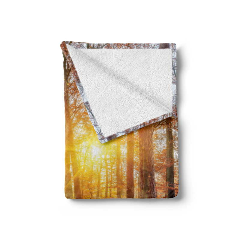 Hand Woven Throw Blanket, 50" x 70"