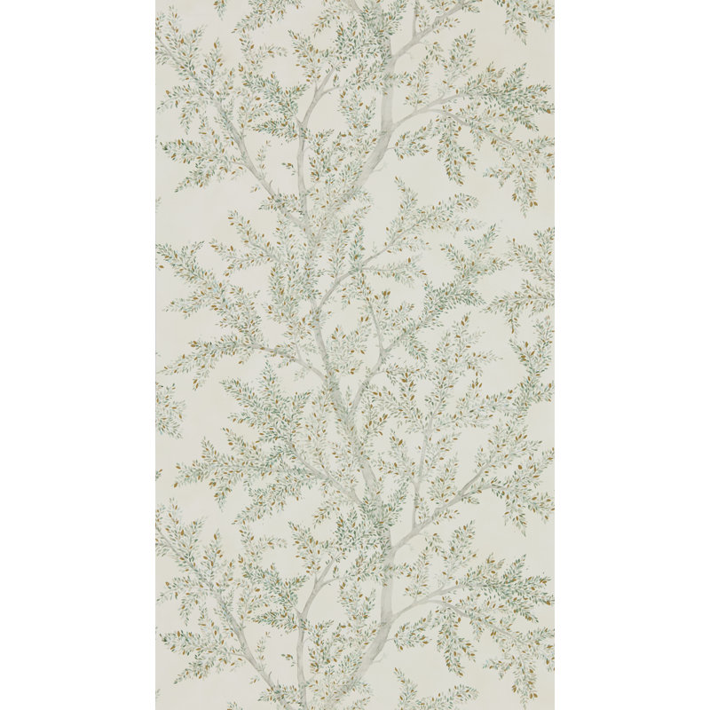 Farthing Wood 10.05m x 52cm Wallpaper Roll, Green