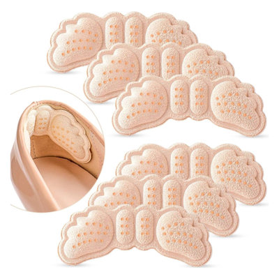Heel Grips Cushion Pads For Loose Shoes 6 Pairs