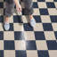 Tapis d'intérieur / extérieur à motif géométrique Micharl Performance-205588989
