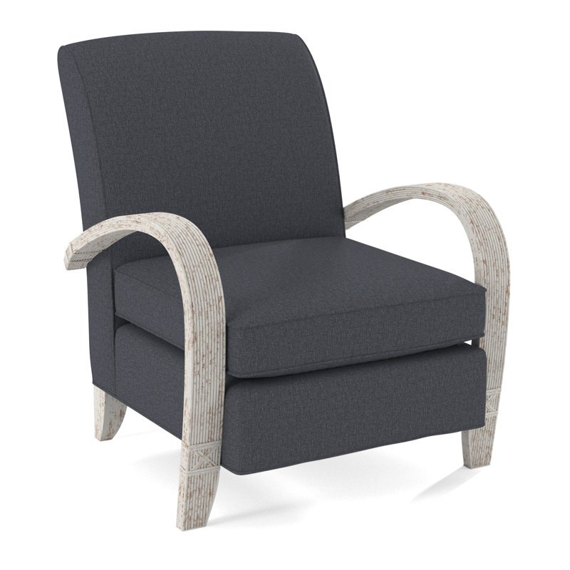 Vero Armchair, Antique Frost White, Snow Crypton Performance; 0884-91