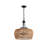19" Boho Hemp Rope Pendant Light