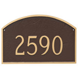 Prestige 1-Line Wall Address Plaque