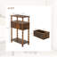 Table de chevet étroite 25 po avec tiroir-1566817866