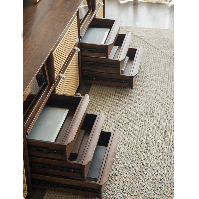 Japanese Retro TV Stand - Moonlight Design