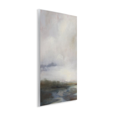 "Foggy Gray Landscape", art mural par Simon Addyman