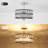 3-Light Crystal Ceiling Light Fixture Semi Flush Mount Chandelier with Drum Shade-943180878
