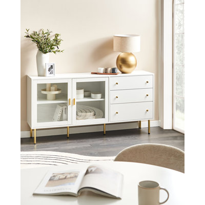 Almaree Zinc Alloy 2 - Door Standard Accent Cabinet