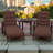 Madison 3 pc Chaise Lounge Set  Includes:  One End Table and two Padded Sling Chaise Lounges