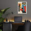 Art mural en verre Ivy Bronx «The Face» par Andreas Magnusson-1550132910