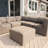 Big Joe Patio 6 Piece Outdoor Sectional-67461800-131128666