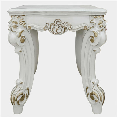 Table de bout carrée Antique Pearl
