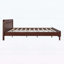 Lit en bois rustique, aucun sommier requis, conception robuste et stable-1519660474-1519660471