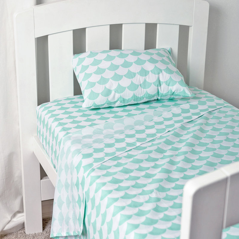 Ensemble de literie enfant 3 pièces Celise, Menthe