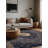 Machine Washable Black Area Rug-623296891