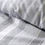 Brushed Cotton Ticking Stripe Reversible Duvet Cover Set-101283660
