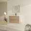 Ensemble de meuble-lavabo mural simple 30 po Jeannete