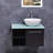 Marleni 28 " W Wall Mounted Wall Mounted 1 Single Vanity Bathroom Vanity With Tempered Glass Top