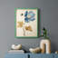 FLORAL Series XXXI - reproduction encadrée de qualité supérieure - prête à être accrochée - aucun clou requis-379582292-379582298