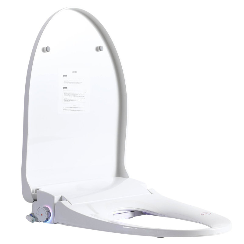 Bidet réglable avec ouverture / fermeture automatique, contrôle de la température de l'eau, autonettoyant, option de mise à niveau de la salle de bain