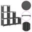 Huma 103cm W Metal Shelving Unit-1332737374