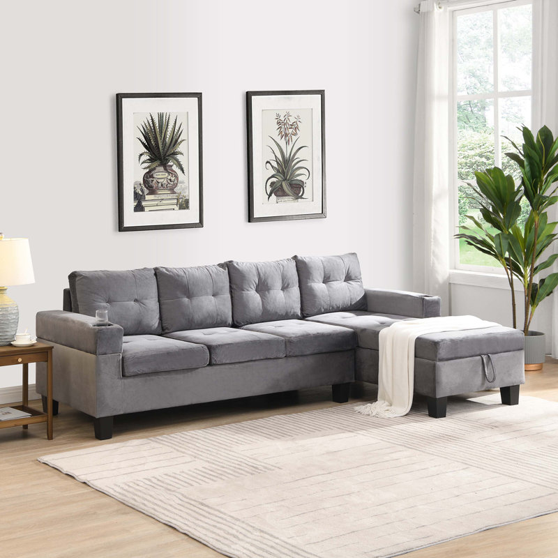 Griggsville Upholstered Sectional, Right Hand Facing