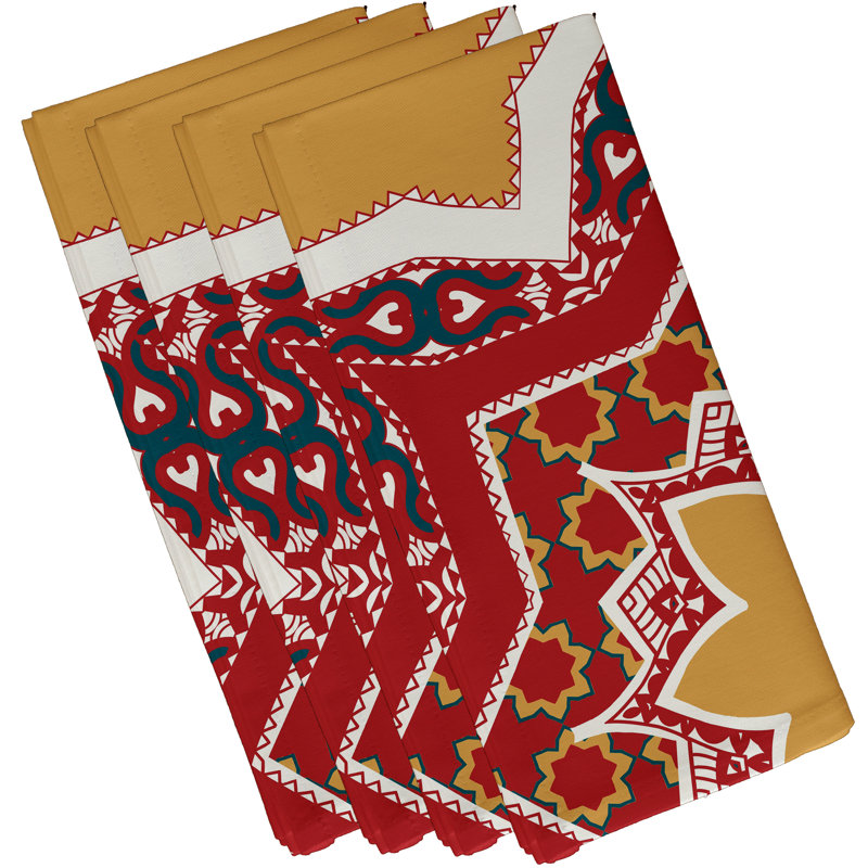 Serviette 22 po Harrel, Or